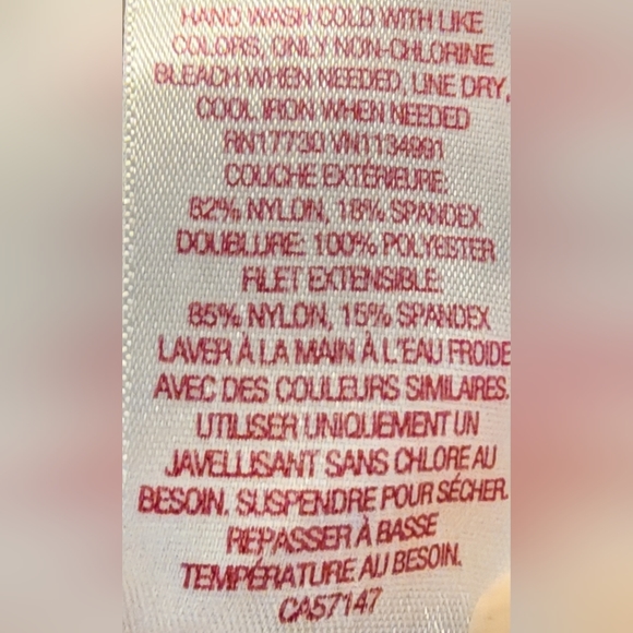 Merona Navy One Piece Swimsuit Size XL - Picture 5 of 6